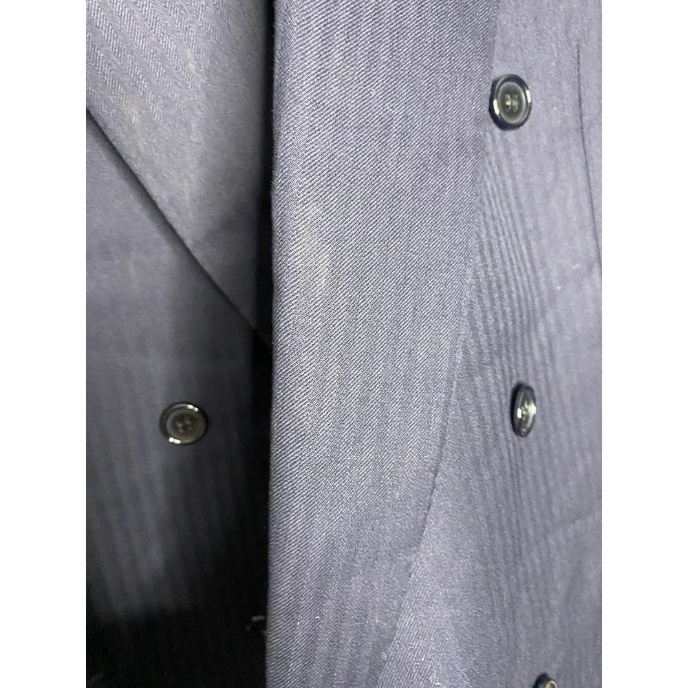 Brioni Men's Battaglia 100% Wool Blazer Blue Size 45‎ *read*